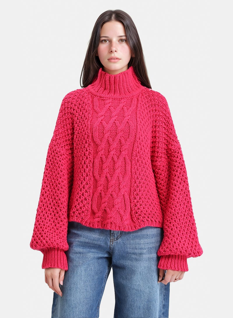 Ravin Women Long Sleeve Knit Pullover - Image 1